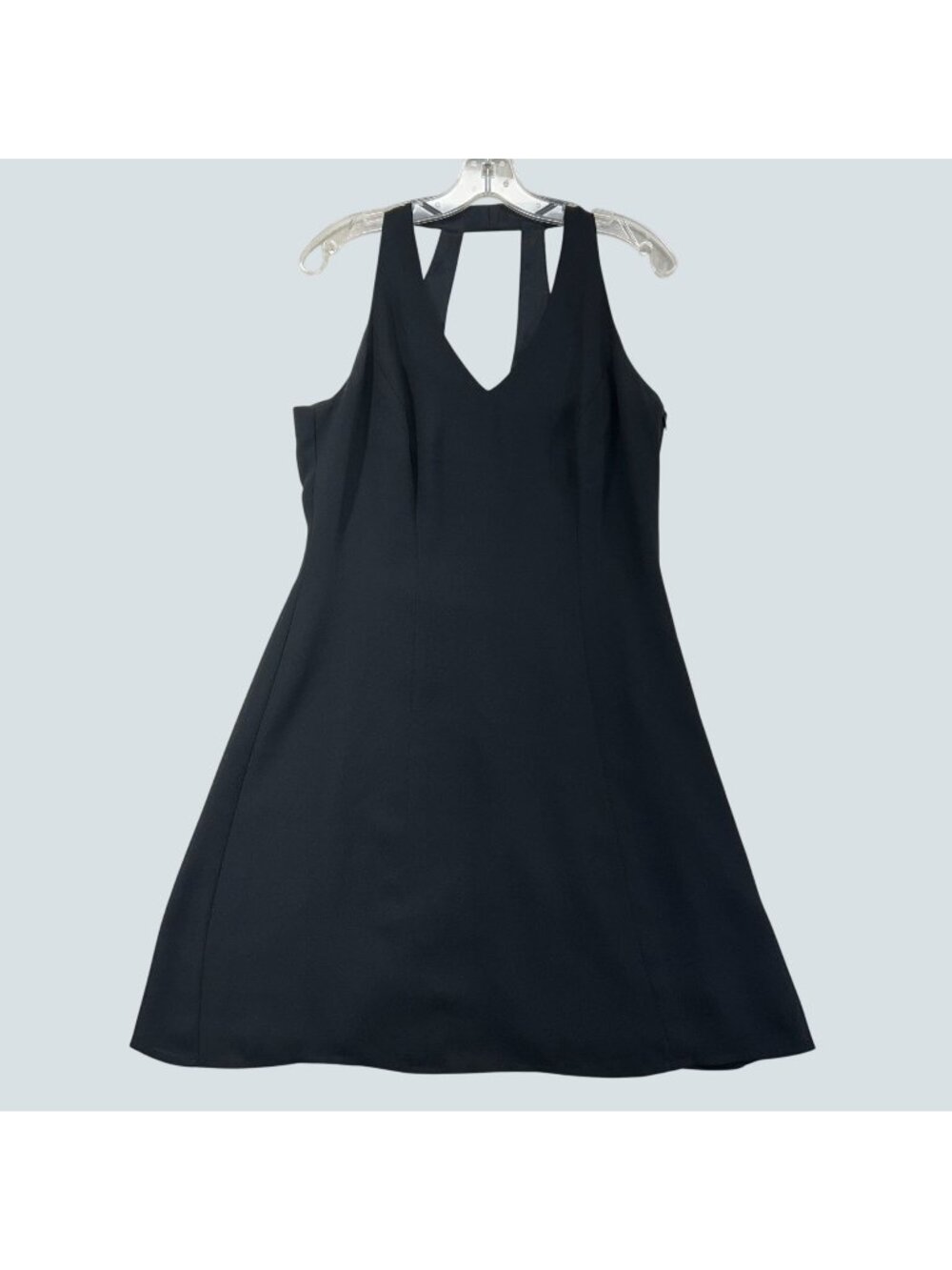 Laundry By Shelli Segal Black Halter Fit & Flare Dress Women’s Size 12